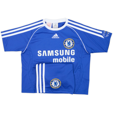 2006-08 Chelsea Home Shirt & Shorts - 10/10 - (5-6 Years)