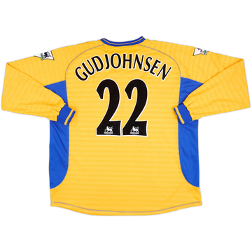2000-01 Chelsea Away L/S Shirt Gudjohnsen #22 - 8/10 - (XXL)