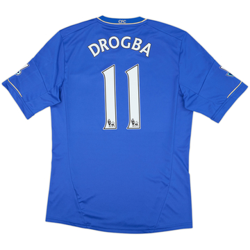 2012-13 Chelsea Home Shirt Drogba #11 - 8/10 - (M)