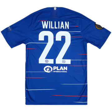 2018-19 Chelsea Home Shirt Willian #22 - 9/10 - (S)