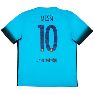 2015-16 Barcelona Third Shirt Messi #10 - 6/10 - (L)