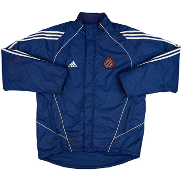 2005-06 Club Brugge adidas Padded Bench Coat - 7/10 - (L/XL)