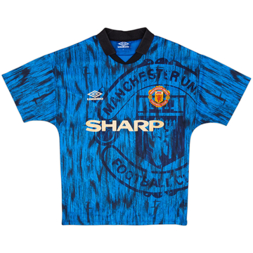 1992-93 Manchester United Away Shirt - 8/10 - (S)