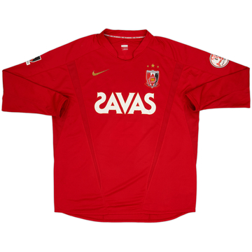 2009 Urawa Red Diamonds Home L/S Shirt - 7/10 - (XXL)
