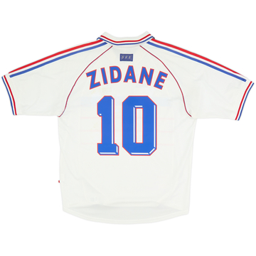 1998 France Away Shirt Zidane #10 - 6/10 - (XL)