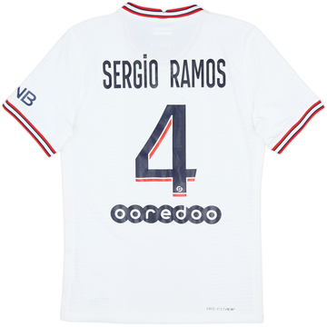 2021-22 Paris Saint-Germain Authentic Fourth Shirt Sergio Ramos #4 - 10/10 - (S)
