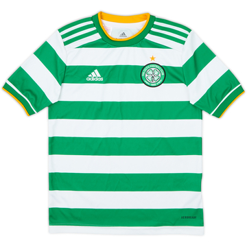 2020-21 Celtic Home Shirt - 10/10 - (S.Boys)
