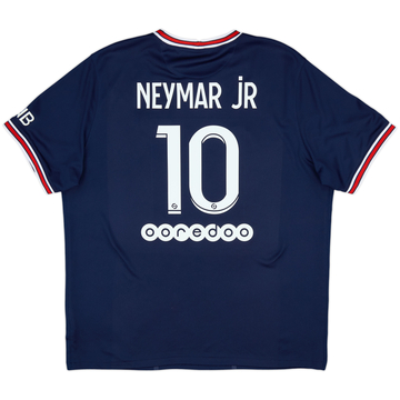 2021-22 Paris Saint-Germain Home Shirt Neymar Jr #10 - 8/10 - (XL)