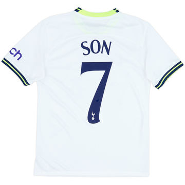 2022-23 Tottenham Home Shirt Son #7 - 8/10 - (S)