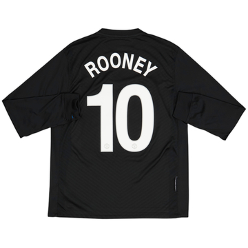 2009-10 Manchester United Away L/S Shirt Rooney #10 - 6/10 - (M)