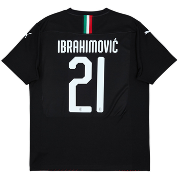 2019-20 AC Milan Third Shirt Ibrahimovic #21 - 5/10 - (L)