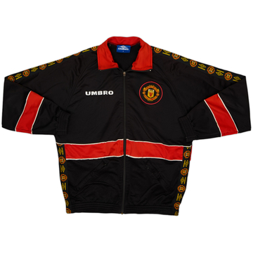 1995-96 Manchester United Umbro Track Jacket - 7/10 - (S)