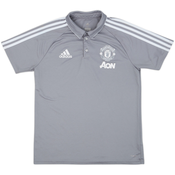 2017-18 Manchester United adidas Polo Shirt - 9/10 - (M)