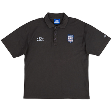 1998-99 England Umbro Polo Shirt - 7/10 - (L)