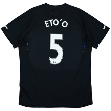 2014-15 Everton Away Shirt Eto'o #5 - 10/10 - (L)