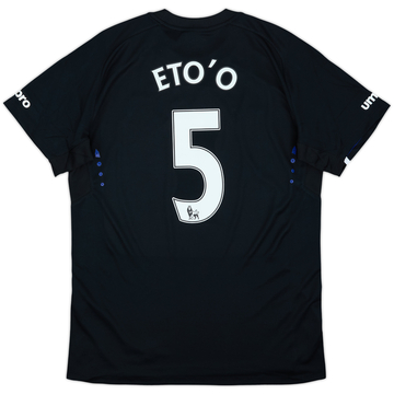 Camiseta de visitante del Everton 2014-15 Eto'o #5 (M)