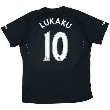 2014-15 Everton Away Shirt Lukaku #10 - 8/10 - (L)