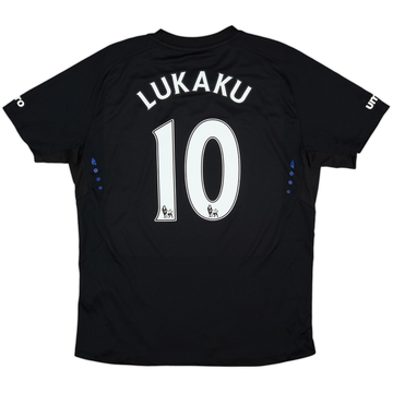 2014-15 Everton Away Shirt Lukaku #10 - 9/10 - (L)