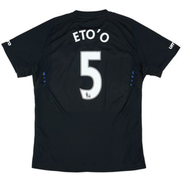 2014-15 Everton Away Shirt Eto'o #5 - 9/10 - (L)
