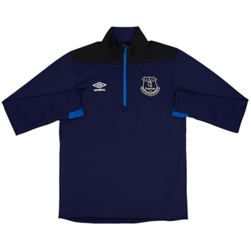 2016-17 Everton Umbro 1/4 Zip Drill Top - 9/10 - (M)
