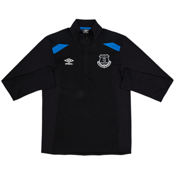 2017-18 Everton Umbro 1/4 Zip Drill Top - 7/10 - (M)