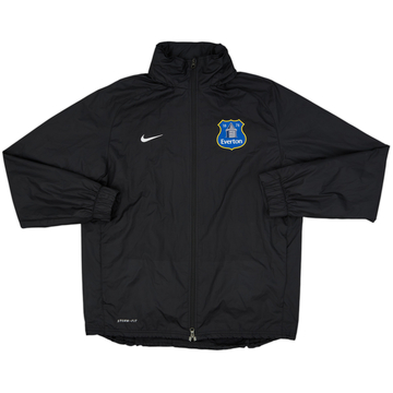 2013-14 Everton Nike Hooded Rain Jacket - 8/10 - (L)