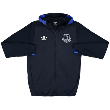 2017-18 Everton Umbro Hooded Track Jacket - 8/10 - (M)