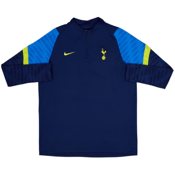 2021-22 Tottenham Nike 1/4 Zip Drill Top - 7/10 - (XL)