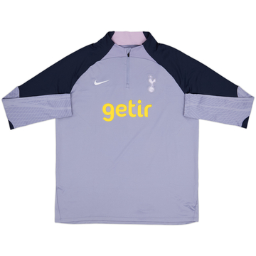 2023-24 Tottenham Nike 1/4 Zip Drill Top - 9/10 - (XL)