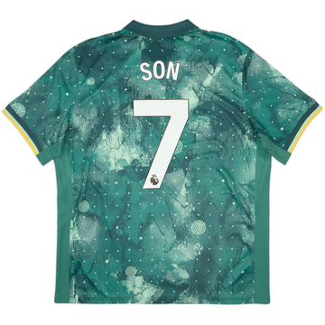 2024-25 Tottenham Third Shirt Son #7 - 10/10 - (XL)