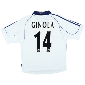 1999-01 Tottenham Home Shirt Ginola #14 - 7/10 - (M)