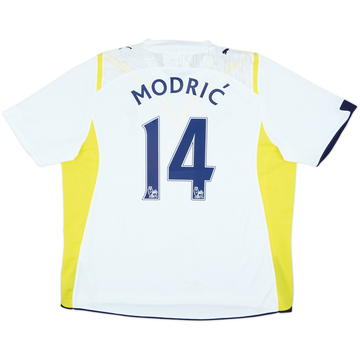 2009-10 Tottenham Home Shirt Modric #14 - 9/10 - (XL)