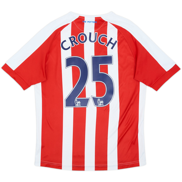 2014-15 Stoke City Home Shirt Crouch #25 - 6/10 - (S)