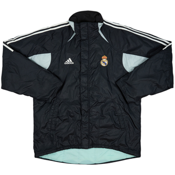 2004-05 Real Madrid adidas Padded Bench Coat - 7/10 - (XL)