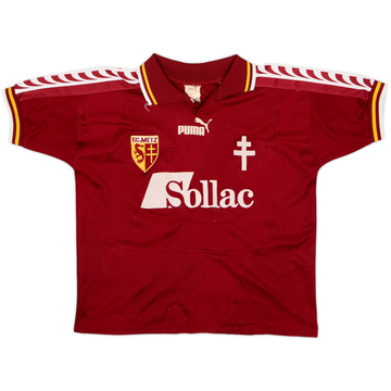 1996-97 Metz Home Shirt - 6/10 - (XS)