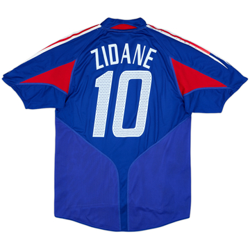 2004-06 France Home Shirt Zidane #10 - 6/10 - (M)