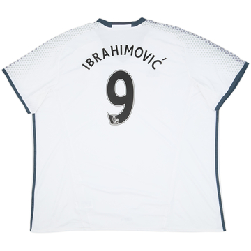 2016-17 Manchester United Third Shirt Ibrahimovic #9 - 6/10 - (4XL)