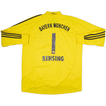 2008 Bayern Munich GK Shirt Rensing #1 - 8/10 - (XL)