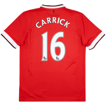 2014-15 Manchester United Home Shirt Carrick #16 - 5/10 - (M)