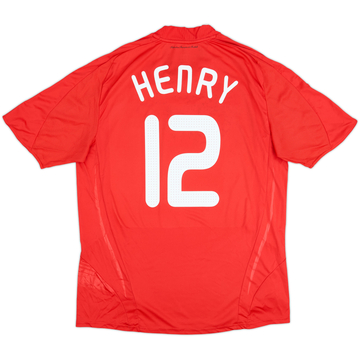 2007-08 France Away Shirt Henry #12 - 7/10 - (XL)