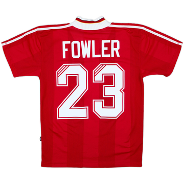 1995-96 Liverpool Home Shirt Fowler #23 - 7/10 - (S)