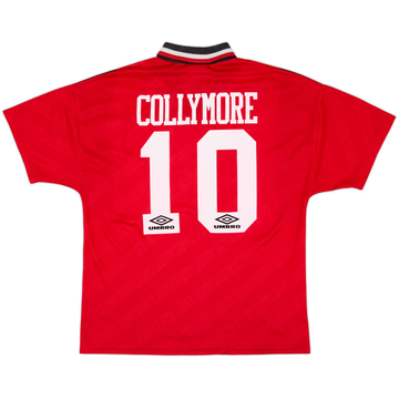 1994-96 Nottingham Forest Home Shirt Collymore #10 - 8/10 - (M)