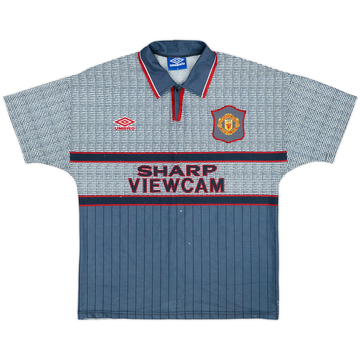 1995-96 Manchester United Away Shirt - 5/10 - (M)