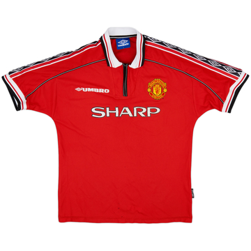 1998-00 Manchester United Home Shirt - 5/10 - (L)