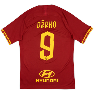 2019-20 Roma Home Shirt Dzeko #9 - 8/10 - (S)