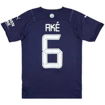 2021-22 Manchester City Third Shirt Ake #6 - 10/10 - (S)