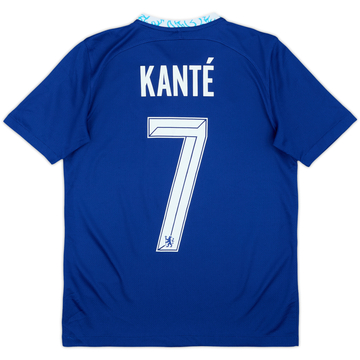 2022-23 Chelsea Home Shirt Kante #7 - 4/10 - (L.Boys)