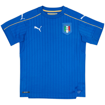 Camiseta de local de Italia 2016-17 - 7/10 - (Niños XL)