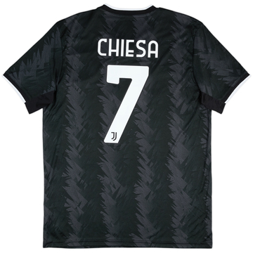 2022-23 Juventus Away Shirt Chiesa #7 - 8/10 - (L)