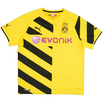 2014-15 Borussia Dortmund Home Shirt - 7/10 - (XL)